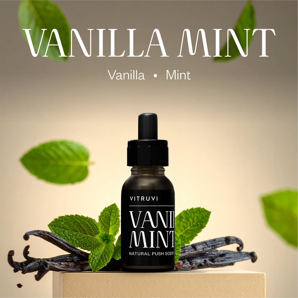 Push Plug-in Wall Diffuser – Starter Kit with Vanilla Mint Refill